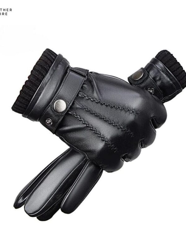 BISONDENIM New Men’s Genuine Sheepskin Gloves