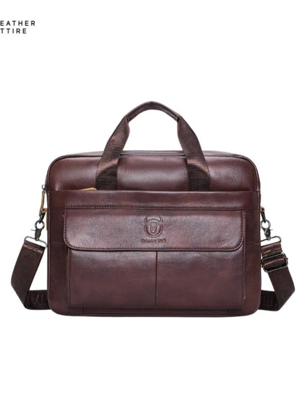 BULLCAPTAIN-Mens-Bag-Genuine-Leather-Men-Briefcase-for-Laptop