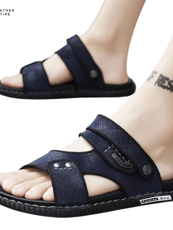 Black Size Men’s Sandals MILIKUYOU Summer New Fashion