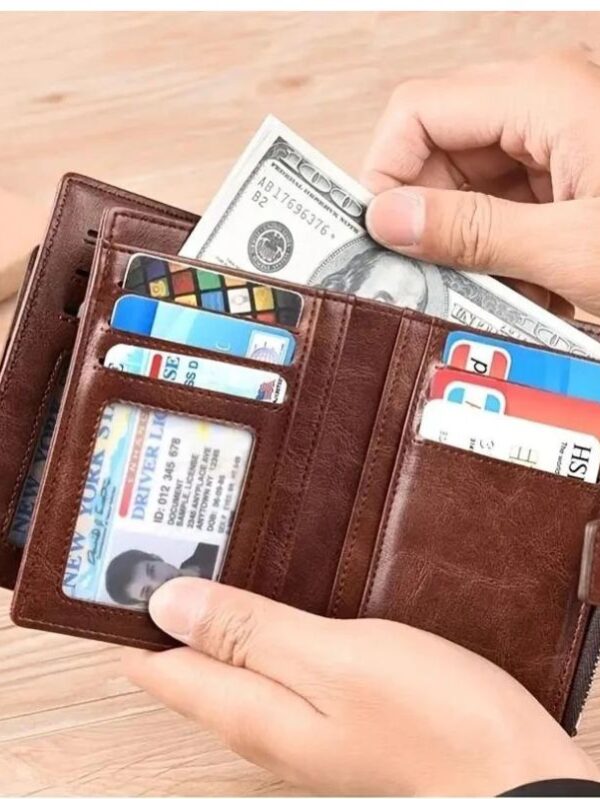 Coin-Purse-RFID-Blocking-Wallet-for-Men-in-PU-Leather