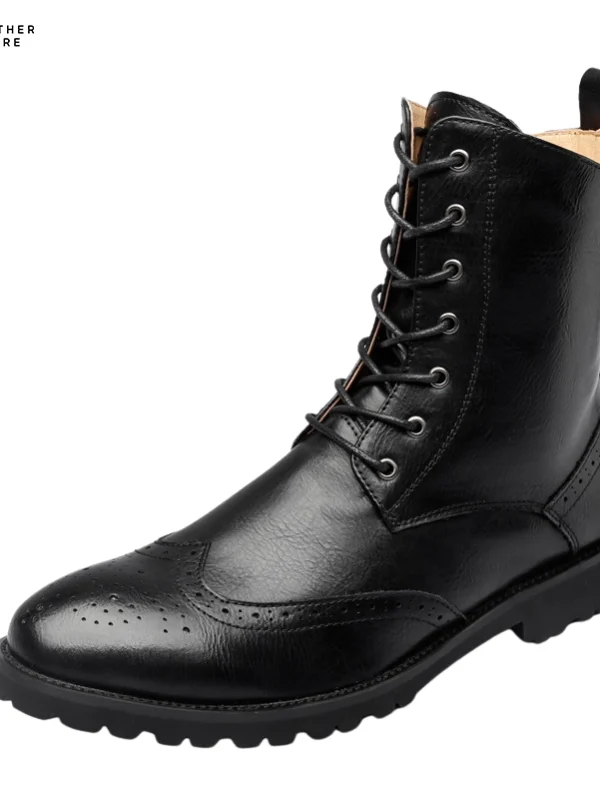 Everyday Adventure Casual Tooling Leather Boots for Stylish Men