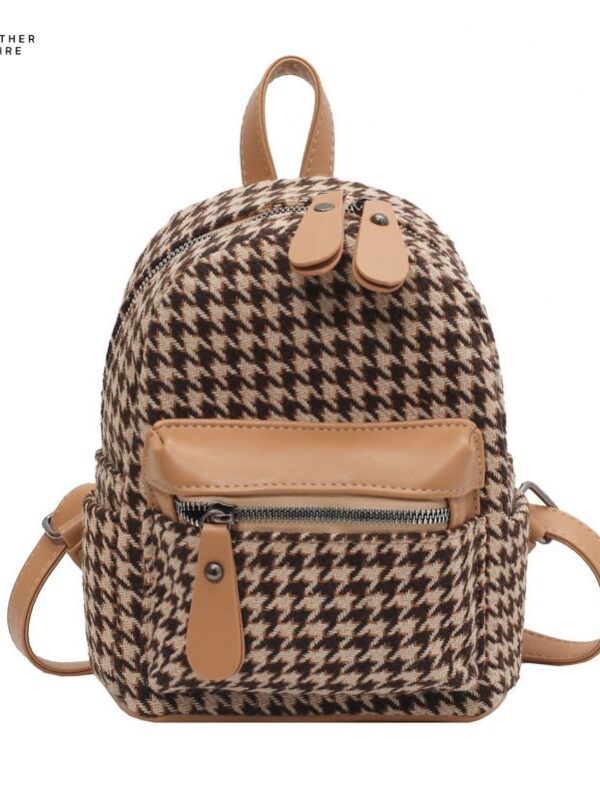 Fashionable-Vintage-PU-Leather-Backpack