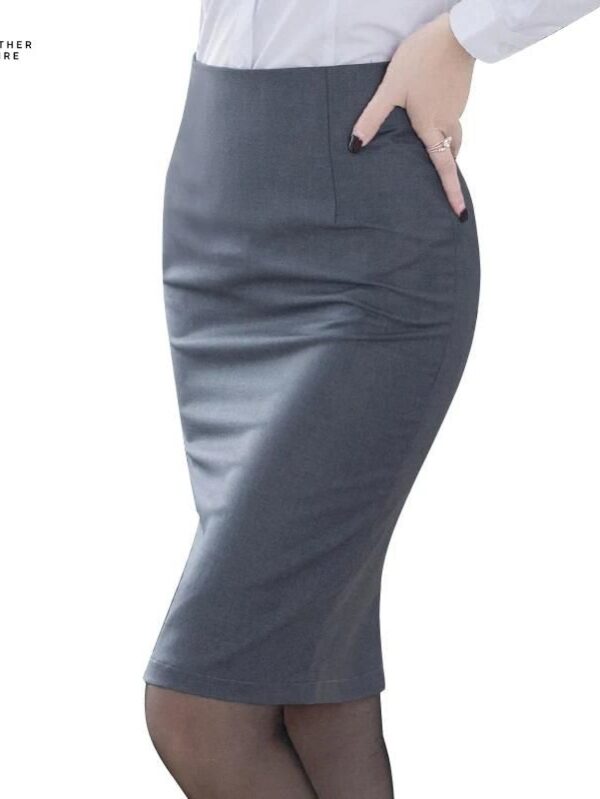 Korean OL Style High Waist Bodycon Skirt