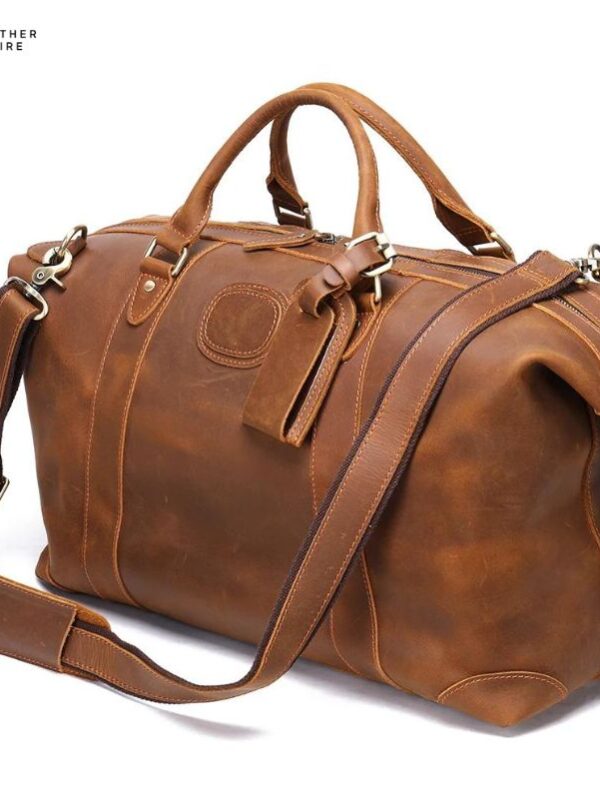 Large-Crazy-Horse-Leather-Weekender-Bag-Handmade-Mens-Overnight-Travel