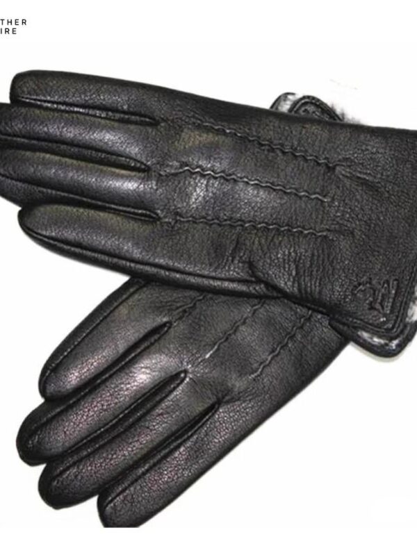 Men’s Leather Gloves Goatskin Deerskin Blend