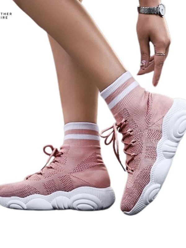 New-Hot-Brand-High-Top-Socks-Shoes-for-Women