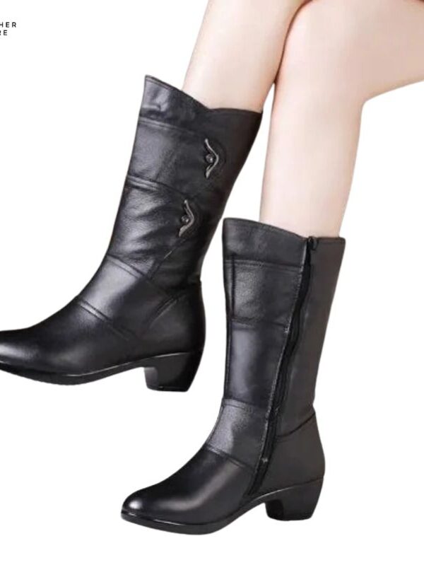 New Women’s Winter Boots Outdoor Anti-Slip Design, Botas Muje