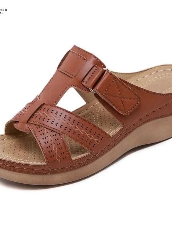 Women’s Premium Orthopedic Open Toe Wedge Sandals for Summer