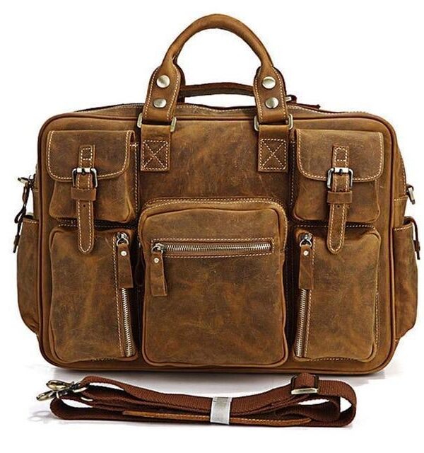 heritage leather briefcase