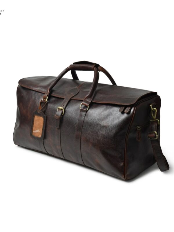 durable-full-grain-leather-retro-duffle