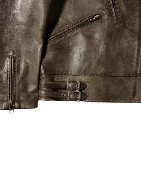 Women Ferrous Burnt Oak Leather Jacket